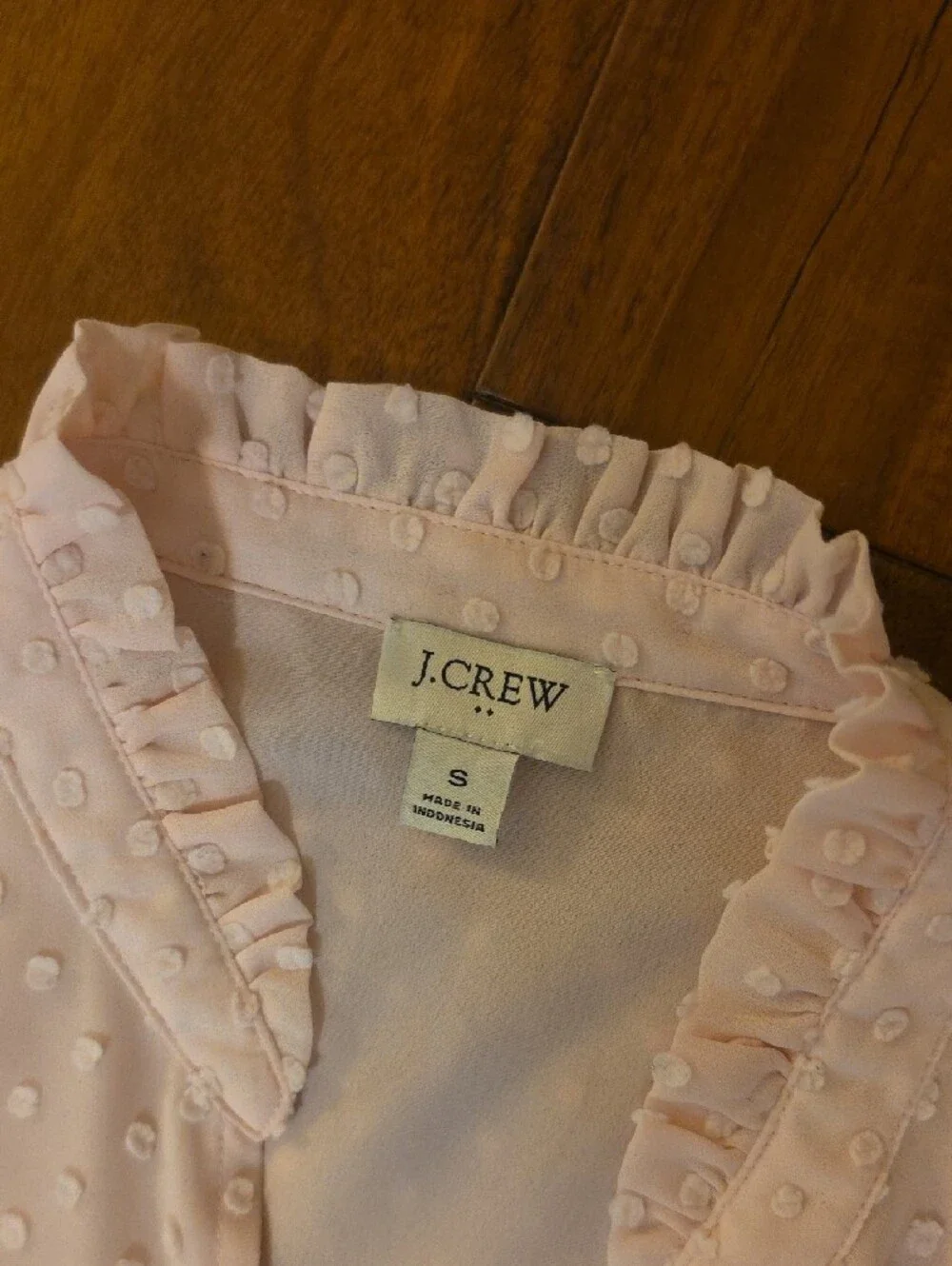 J. Crew sheer light
